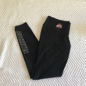 Ohio State Buckeyes Black Nike Leggings - Medium